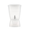 Beverage Dispenser, 2.64 Gallon Drink Dispenser for Parties, Plastic Juice Dispensers with Spigot Ice Chamber