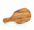 Original Olive Wood Cutting Board with Handle - Handcrafted Mediterranean Wood Charcuterie Board