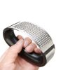 Premium Stainless Steel Rocking Garlic Press and Crusher - Ergonomic Manual Mincer and Kitchen Gadget for Easy Mincing and Clean Up