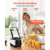 Blender, 68 oz Professional Countertop Blenders with Shield, 2200W 26000RPM Kitchen Food Processor Combo, Self-Cleaning, Speed Adjustable