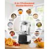 Blender, 68 oz Professional Countertop Blenders with Shield, 2200W 26000RPM Kitchen Food Processor Combo, Self-Cleaning, Speed Adjustable