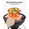 Pizza Stone, 20 x 14 x 0.6 in Rectangular Cordierite Pizza Stone, 1450Fahrenheit Heat-Resistant Cook Stone, Extra Large Baking-Stone with Metal Peel